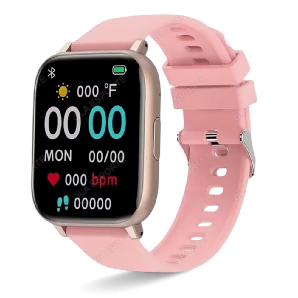 Smart Watch with Pink Band